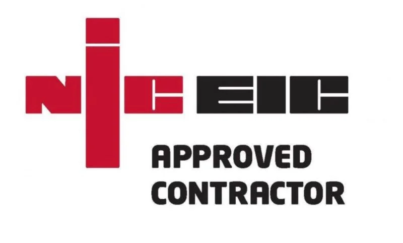NAICS approved contractor logo with red and black text.