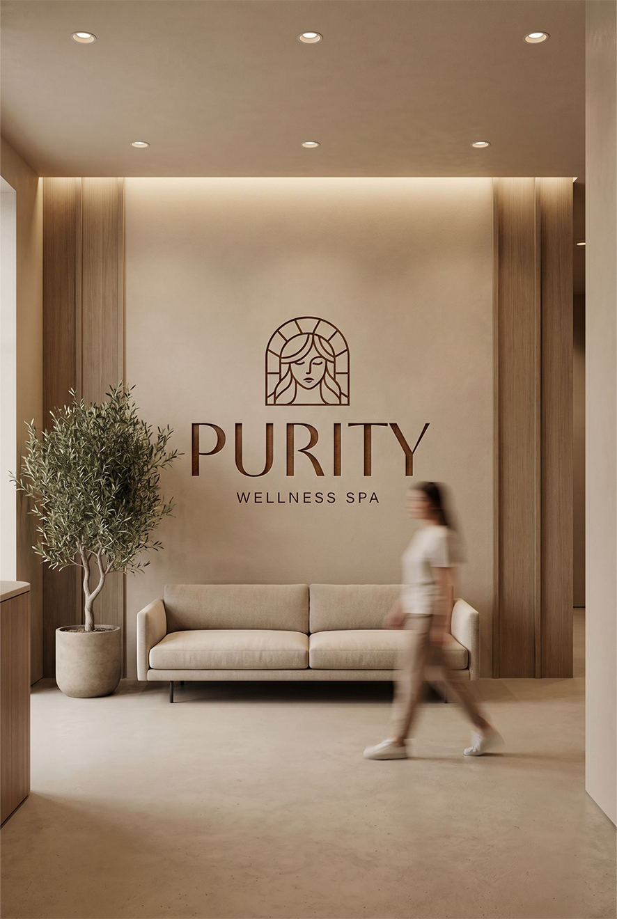 Purity Wellness Spa Branding