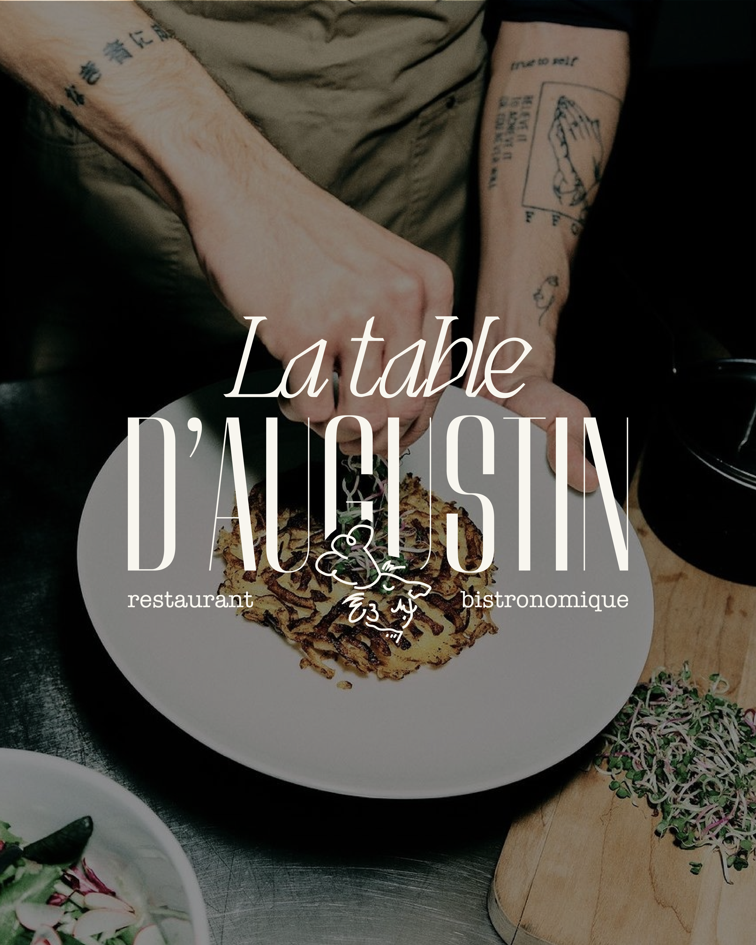 identité visuelle pour restaurateurs, cafés et brasserie