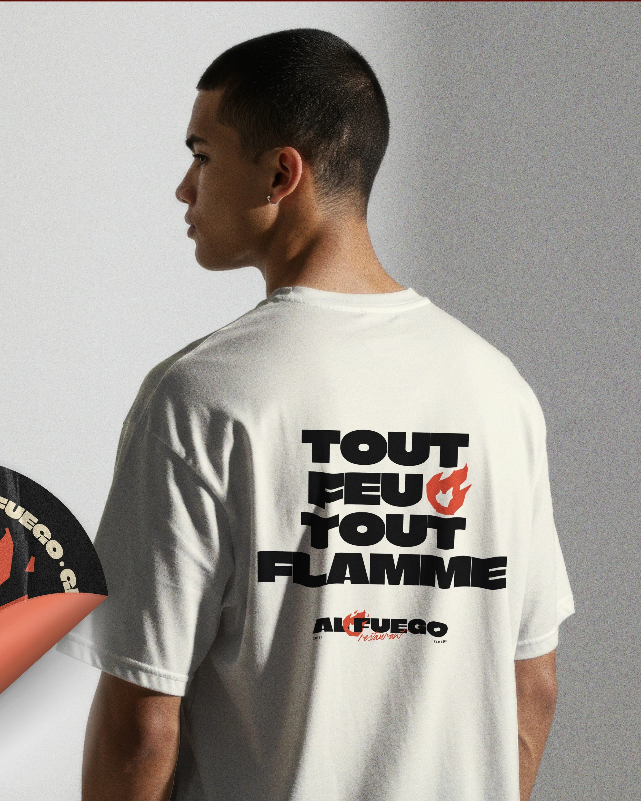 identité visuelle pour le Restaurant AL Fuego, Kamodo et Grill près de Montpellier