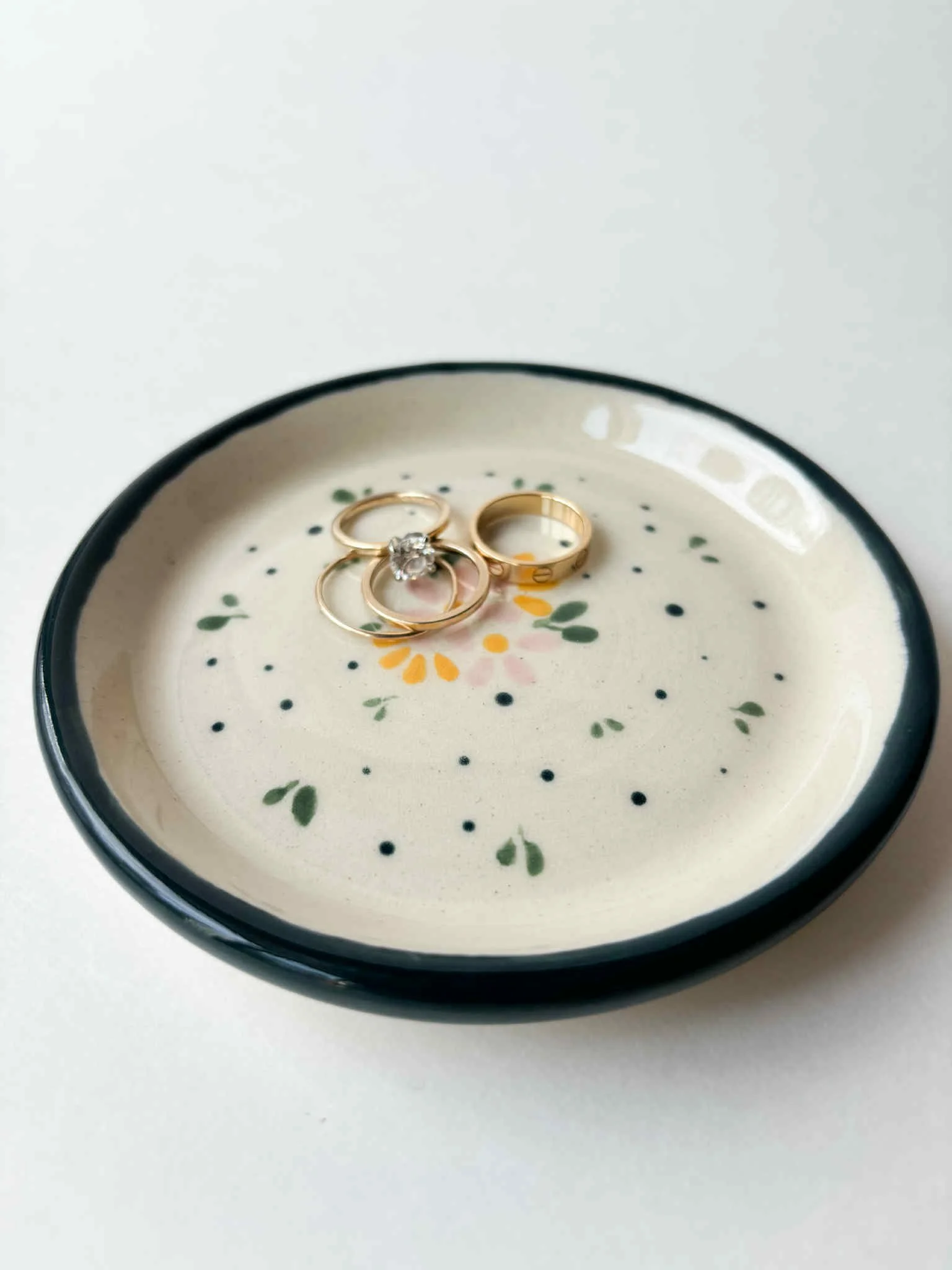 Ceramic Trinket Tray x Collab with Melissa Olsen Ceramics