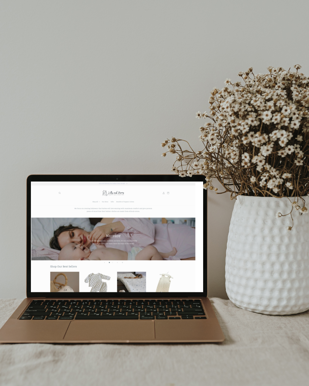 website design for clothes shop. salon Bali website design Bali Australia
