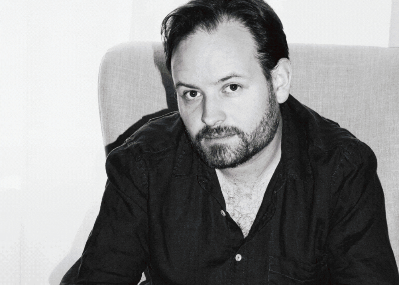 Gif with various images of Erik Schiller.