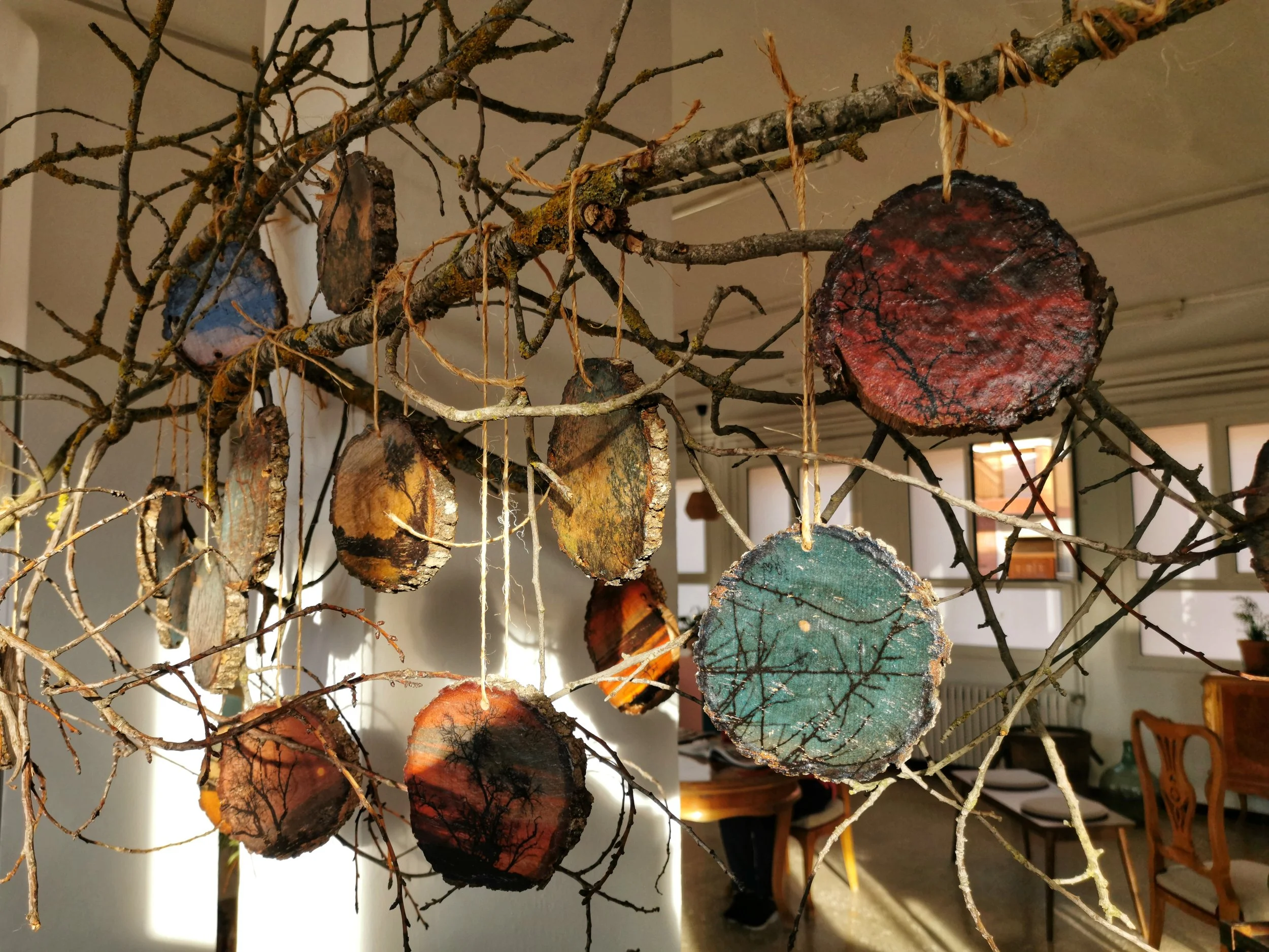 Tree installation, 200x280cm