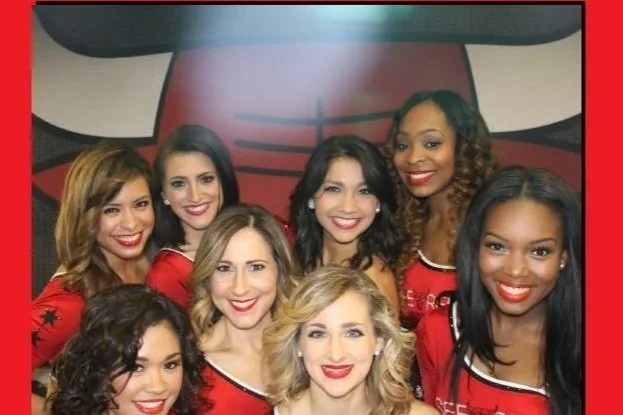 Photo Booth image of Chicago Bulls cheerleaders, the Lovables