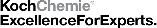 Logo de Koch Chemie avec le slogan 'ExcellenceForExperts'.