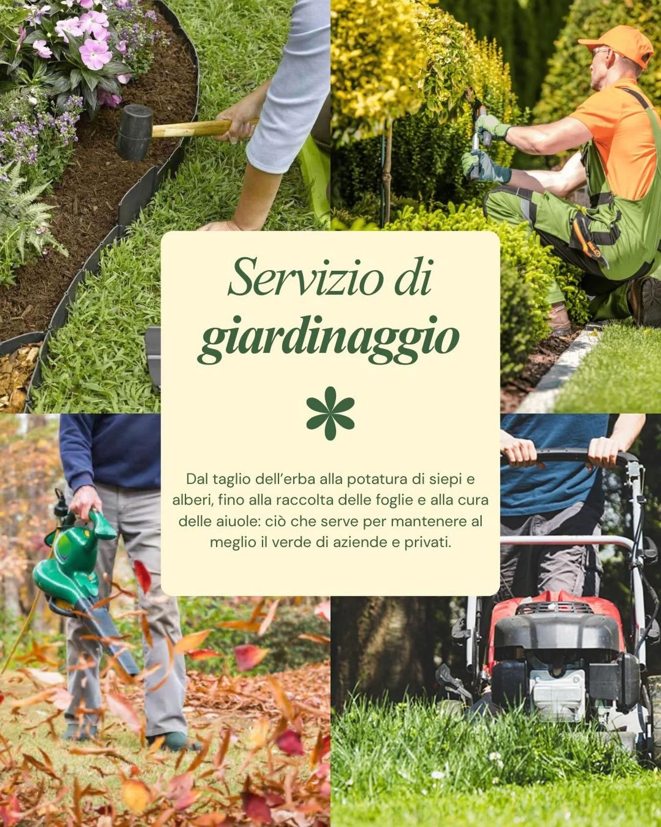 &Eacute; arrivata la primavera! Abbiamo attivato i nostri servizi di giardinaggio. 🌸🍃🪴
Clicca il link in bio per scoprirne di pi&ugrave; e contattaci!

#primavera #blhyster #coperativasociale #giardinaggio