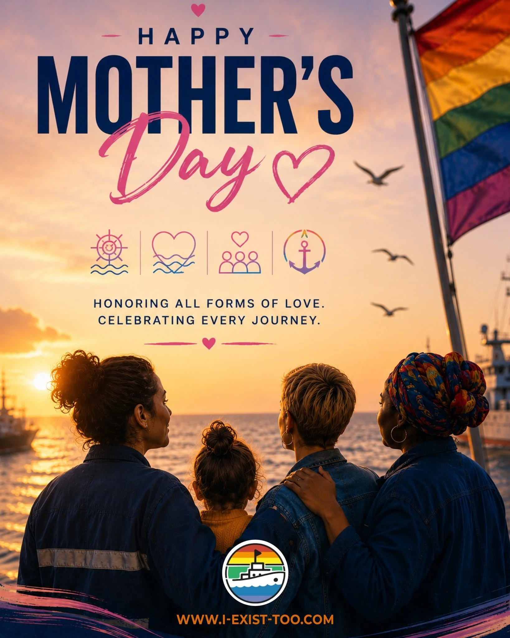 Today, 𝐰𝐞 𝐫𝐞𝐜𝐨𝐠𝐧𝐢𝐳𝐞 𝐚𝐥𝐥 𝐦𝐨𝐭𝐡𝐞𝐫𝐬 𝐚𝐧𝐝 𝐜𝐚𝐫𝐞𝐠𝐢𝐯𝐞𝐫𝐬 who, both at sea and on shore, 𝐬𝐮𝐬𝐭𝐚𝐢𝐧 𝐥𝐢𝐯𝐞𝐬 𝐰𝐢𝐭𝐡 𝐥𝐨𝐯𝐞, 𝐜𝐨𝐮𝐫𝐚𝐠𝐞, 𝐚𝐧𝐝 𝐫𝐞𝐬𝐢𝐥𝐢𝐞𝐧𝐜𝐞.

Across maritime communities, there are diverse 