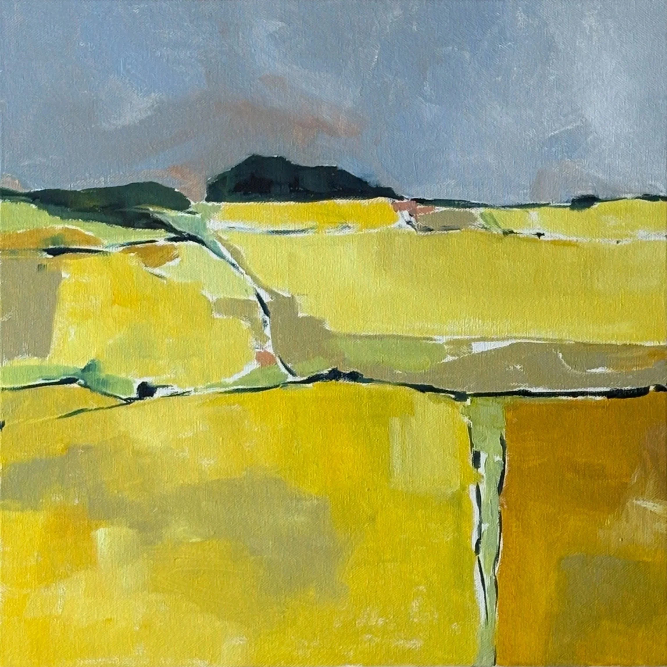 'Barley Fields II'
40 x 40 cm 
Oil on Canvas
(POA)
