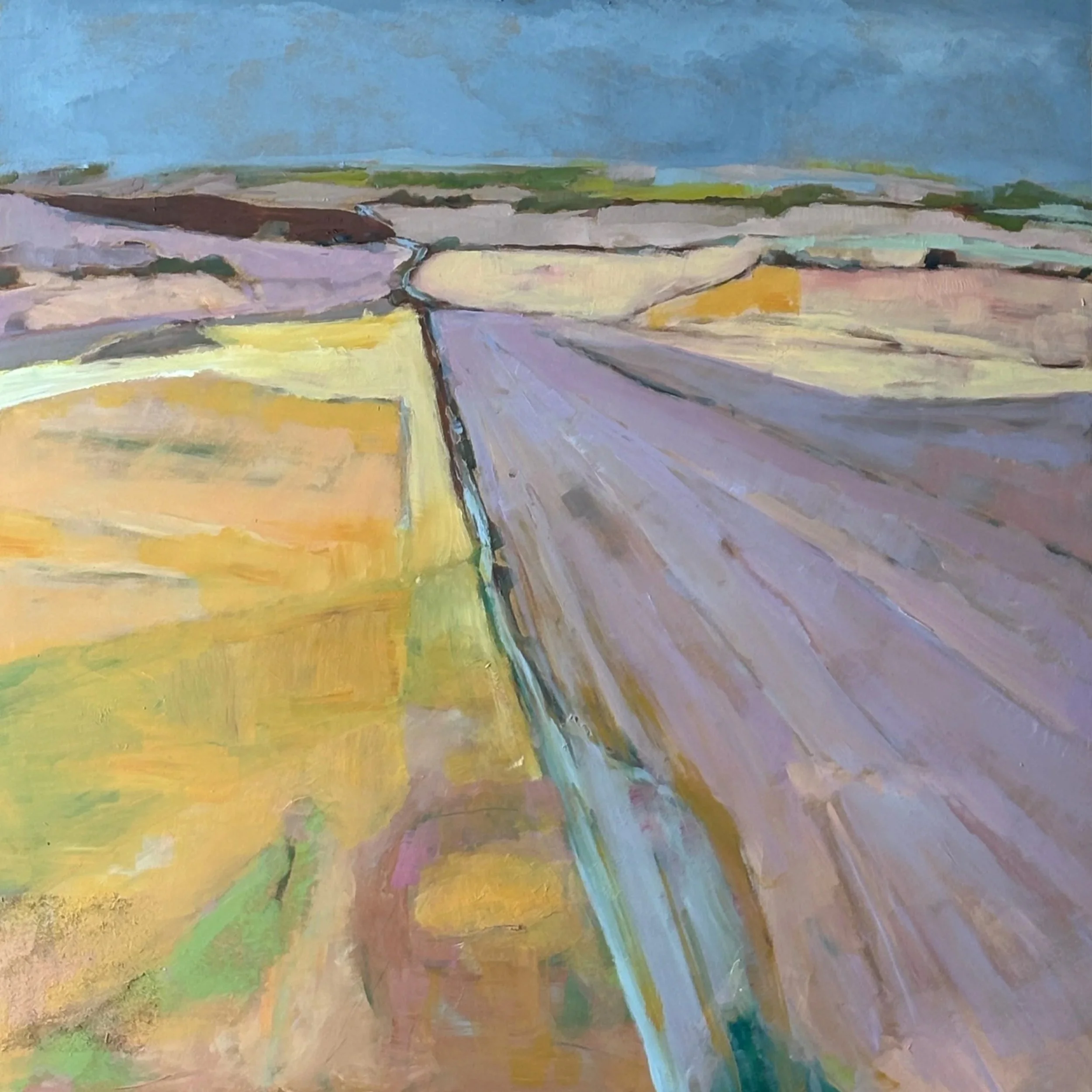 'Cursus I'
60 x 60 cm
Oil on Board
(POA)
