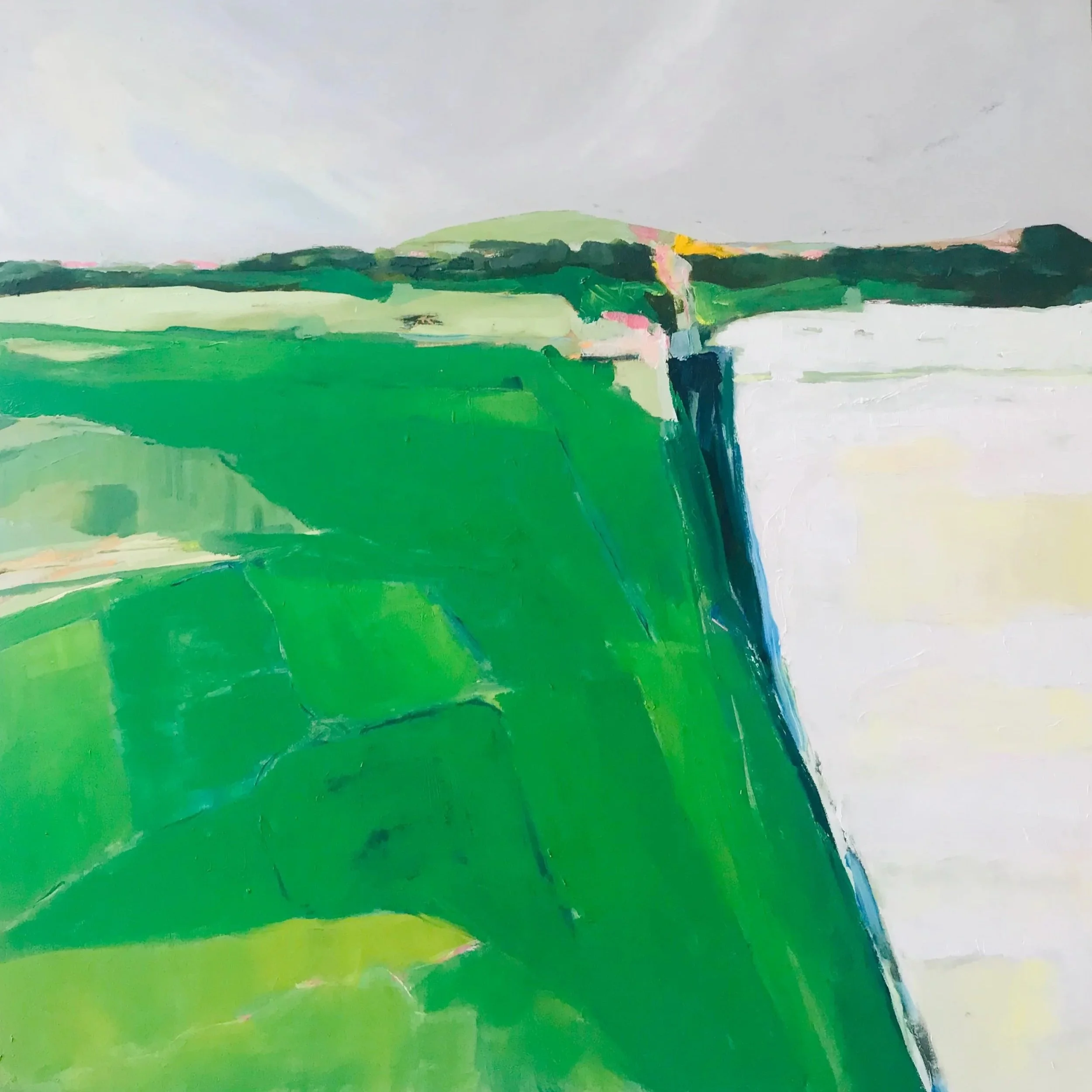 'Chalk Down'
60 x 60 cm
Oil on Board
(Sold)