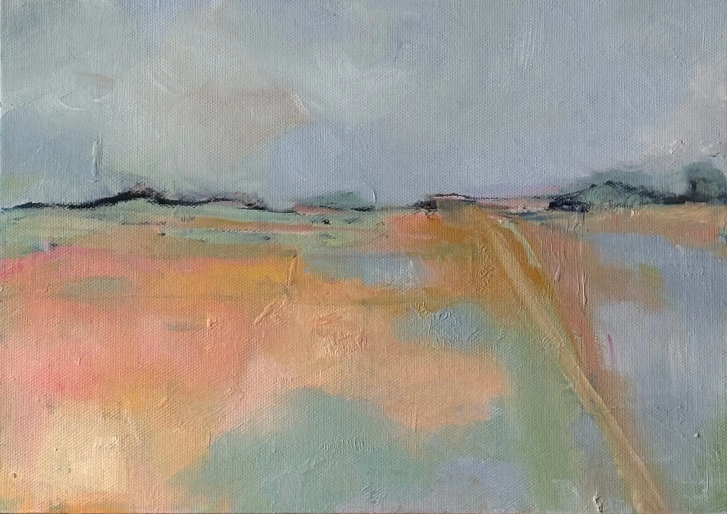 'Gold Field I'
30 x 21 cm
Oil on board
(POA)