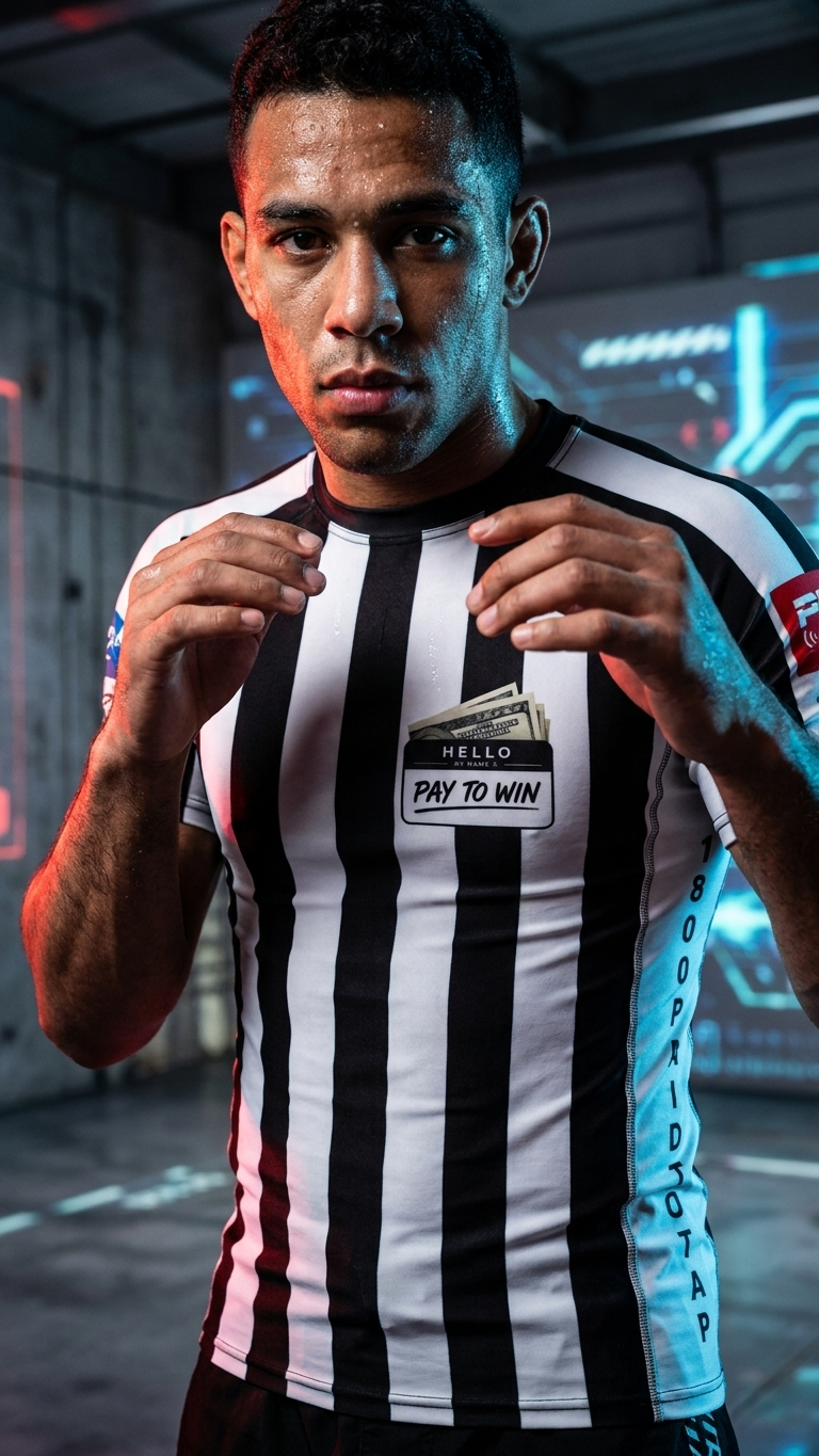 Paid Player rash guard