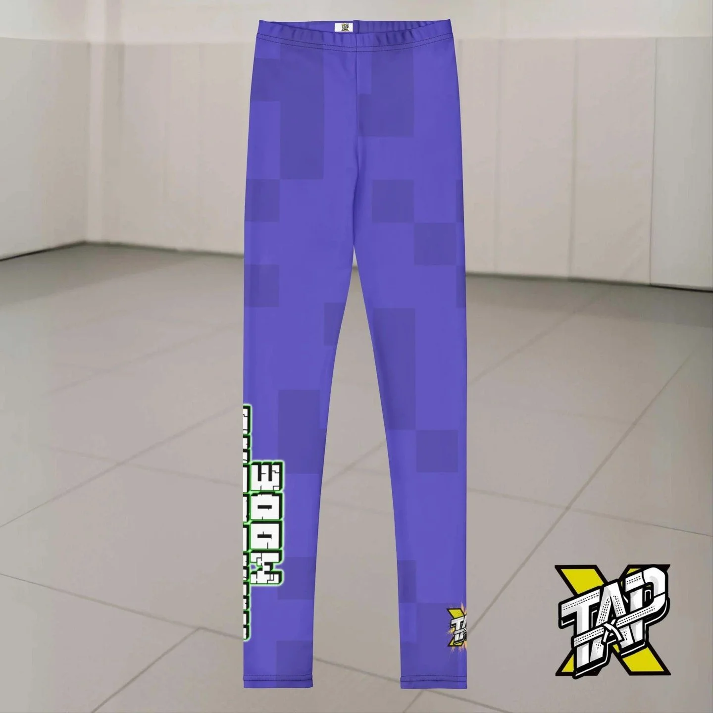 Minecraft Youth Leggings
 #jiujitsulifestyle #combatclothing #fightwear #bjjfashion #mixedmartialartswear #jiujitsuinspired #grapplinggear #sweatinstyle #activewear #trainhardlookgood
