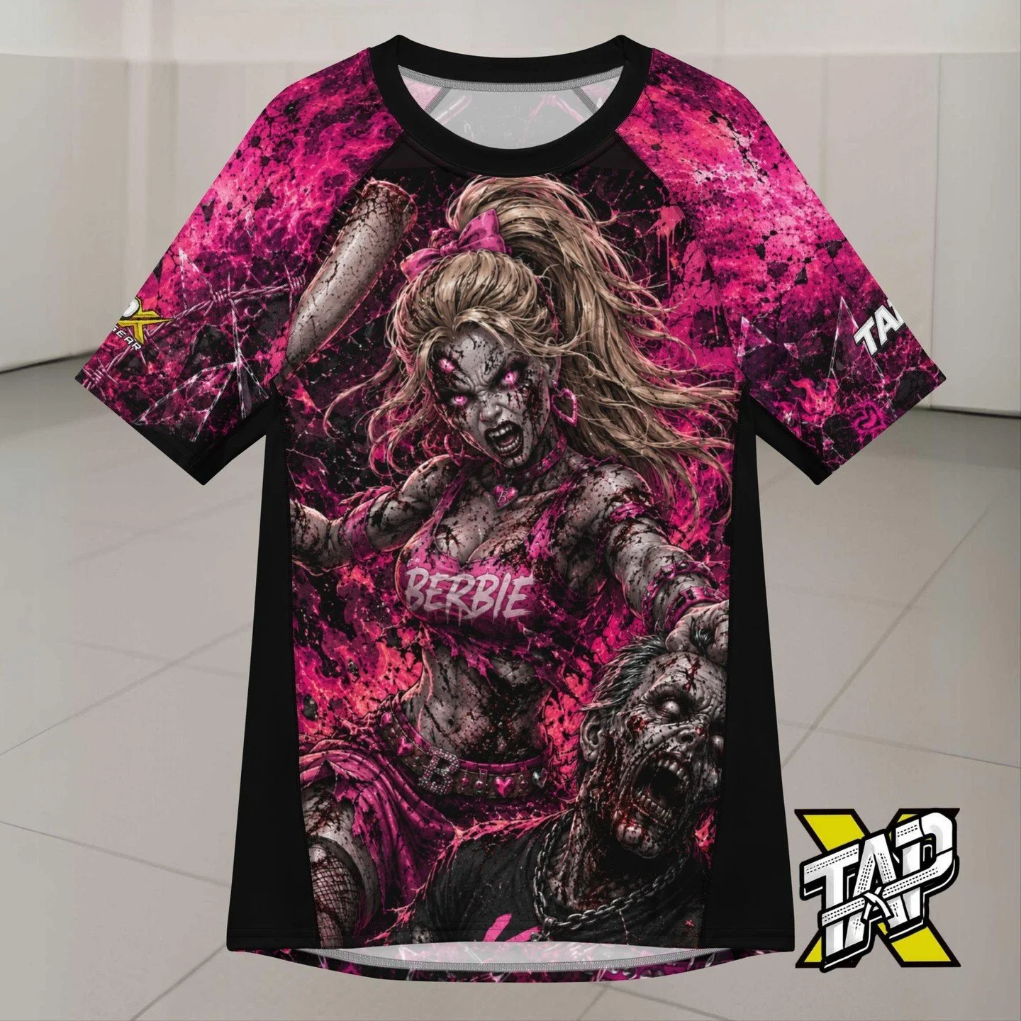 Unmissable deal! Barbie (BERBIE) rash guard, now at an incredible price of $40.50! Grab it now!
#performanceapparel #trainhardlookgood #mmaapparel #stylishathlete #martialartswear #combatclothing #grapplinggear #bjjfashion #fightwear #workoutclothes