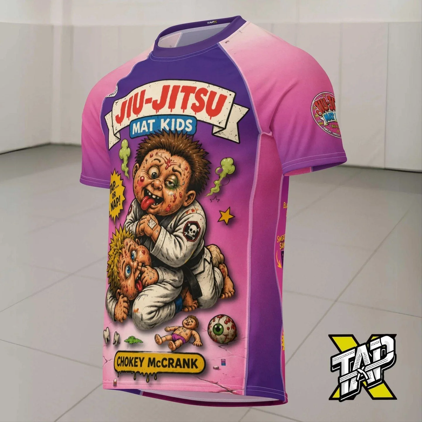 Unbelievable offer! Jiujitsu Mat Kids rash guard, at an incredible price of $41.95 Don't miss out on this sensational deal!
#martialartswear #trainhardlookgood #sweatinstyle #mixedmartialartswear #activewear #performanceapparel #jiujitsugear #athleti