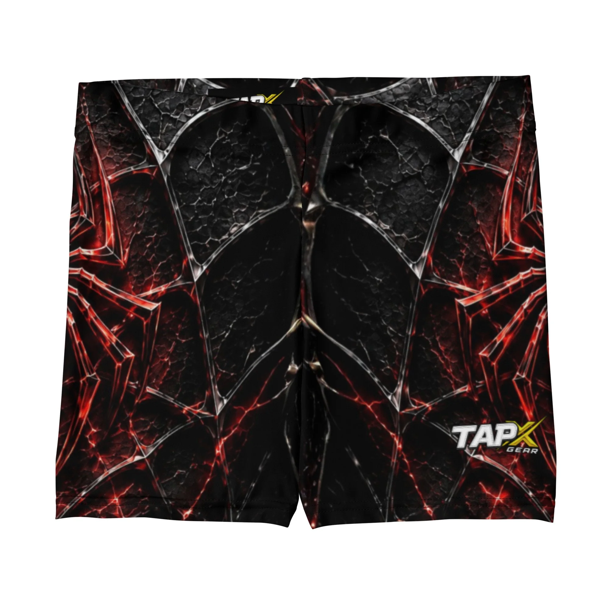 Womens compression MMA Shorts - Armored Spider