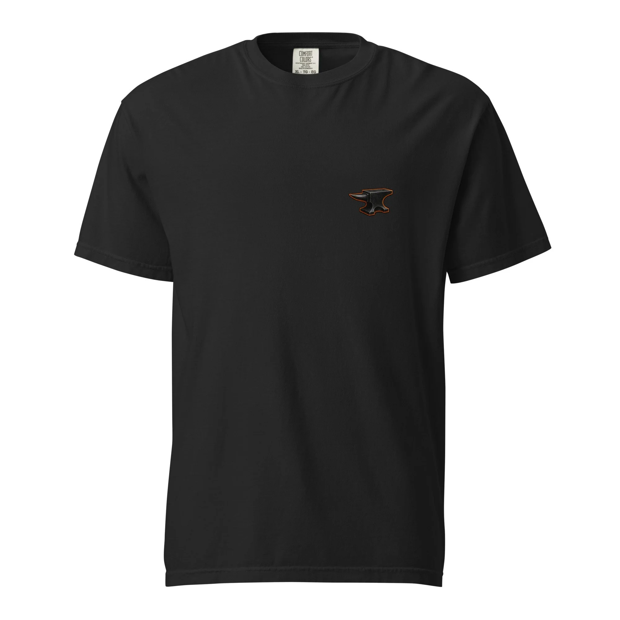 Black Anvil Premium Graphic T-Shirt- Orange