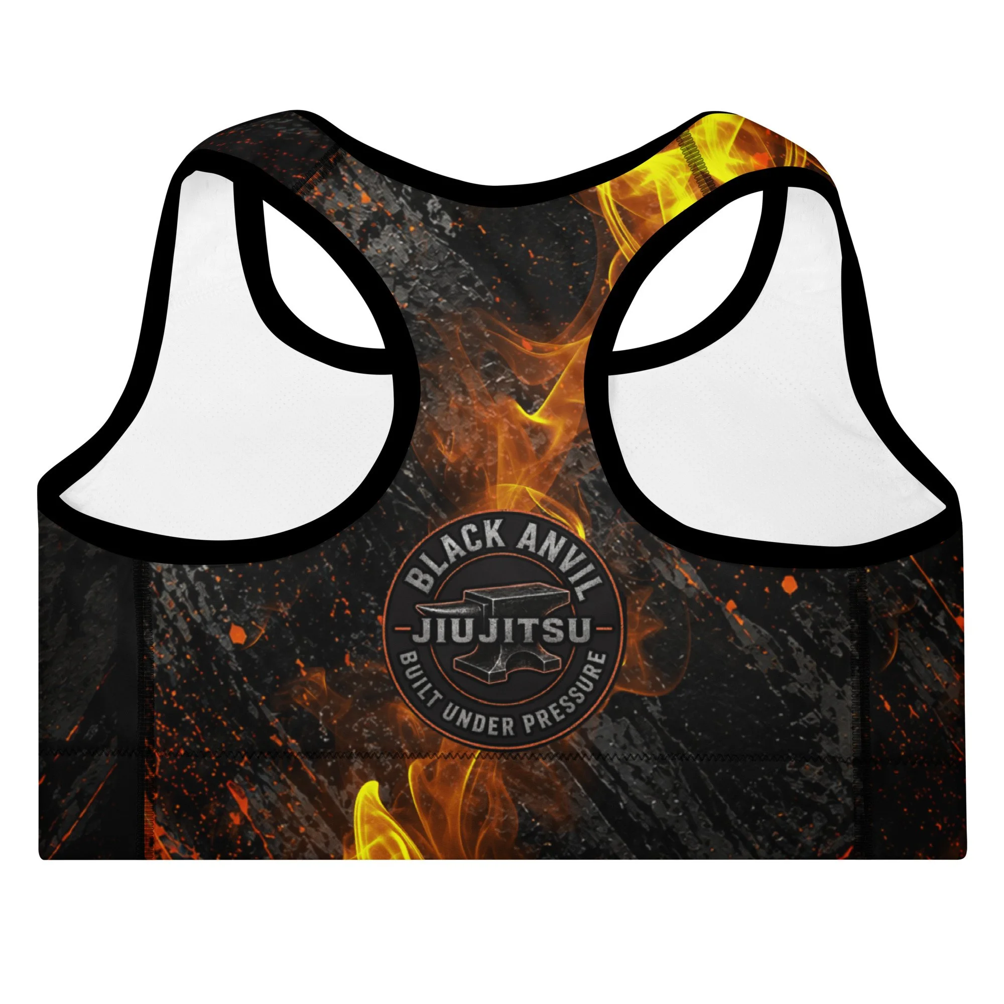 Black Anvil Padded Sports Bra