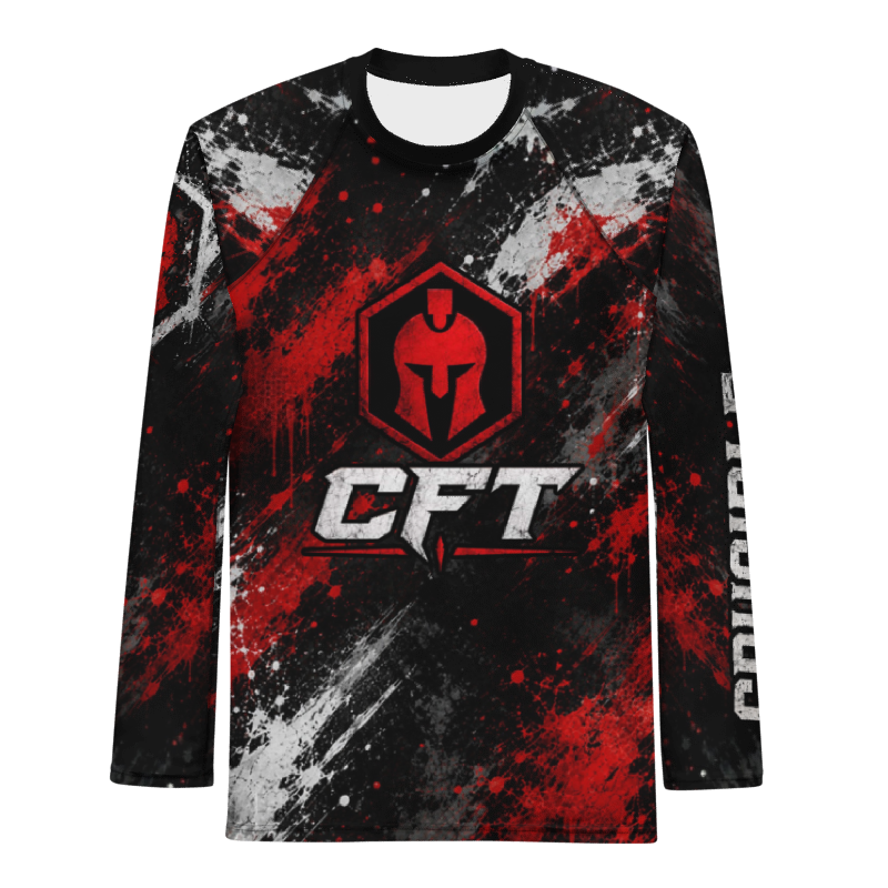 Crucible Fight Team Long Sleeve Performance Rash Guard