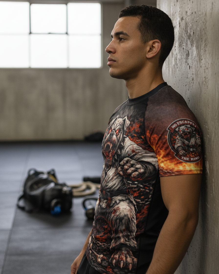 Bulldog rash guard