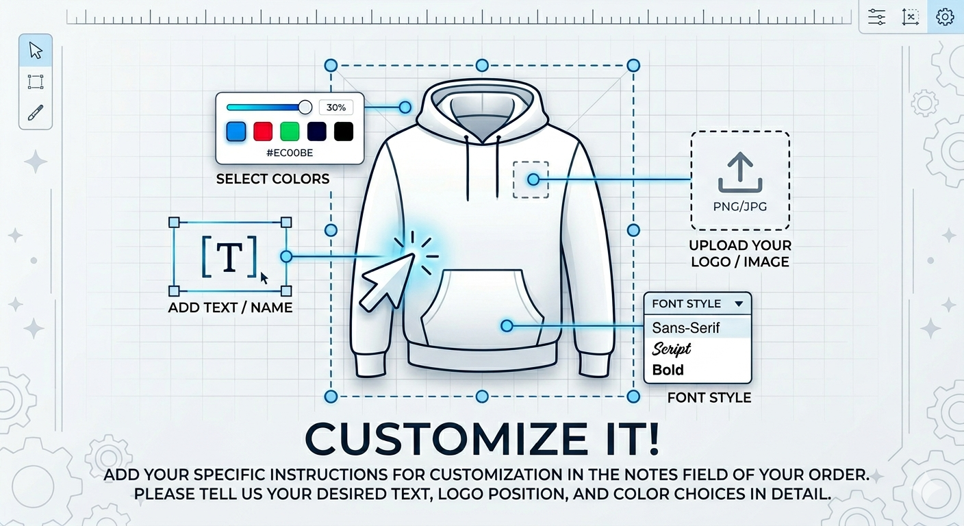 Customize My item Add-On- Make it yours!