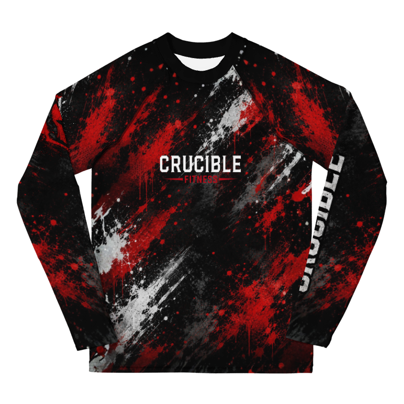 Crucible Fitness Team Youth 8-20 Long Sleeve Performance Rash Guard
