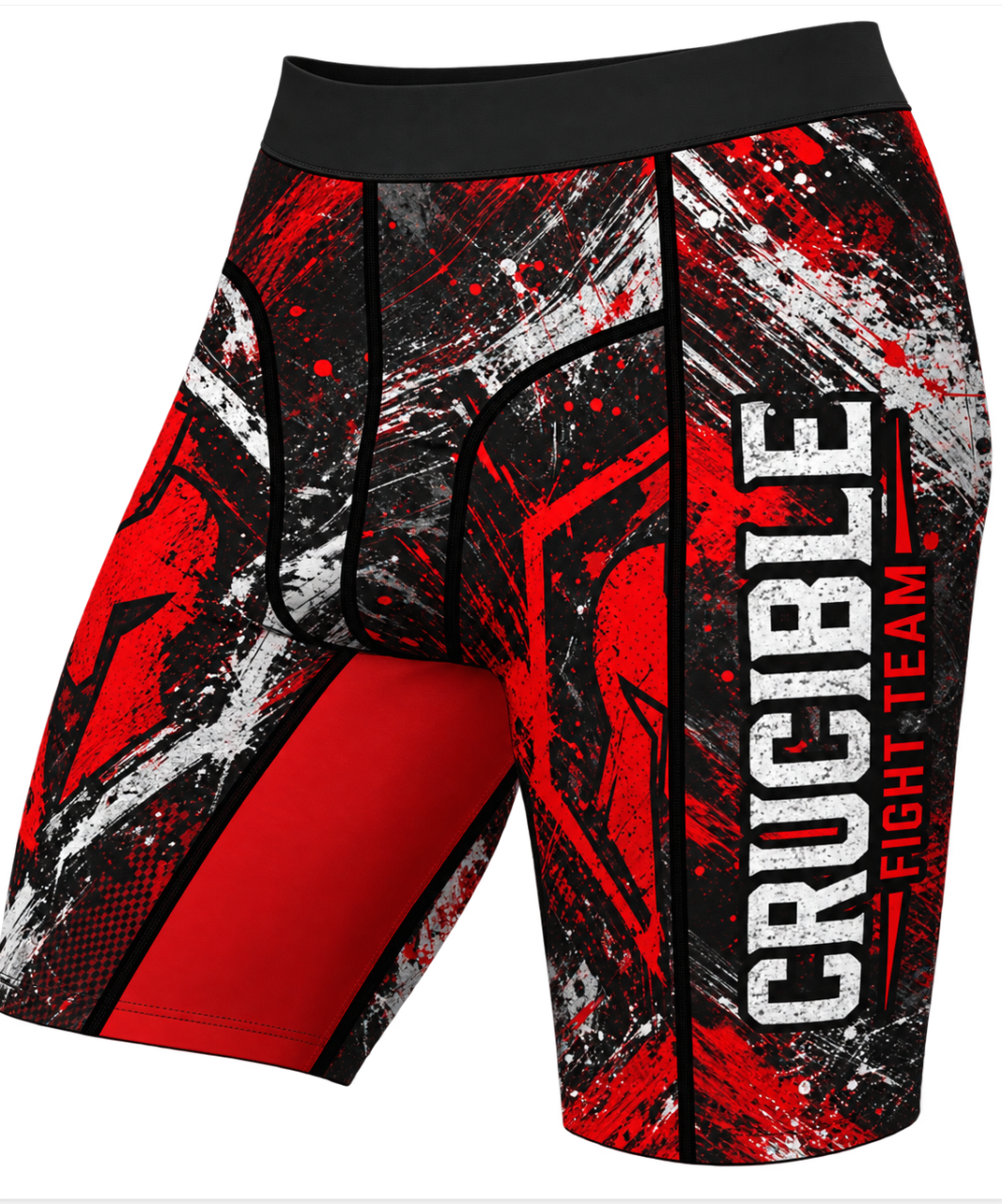 Crucible Fight Team  Mens Compression Shorts