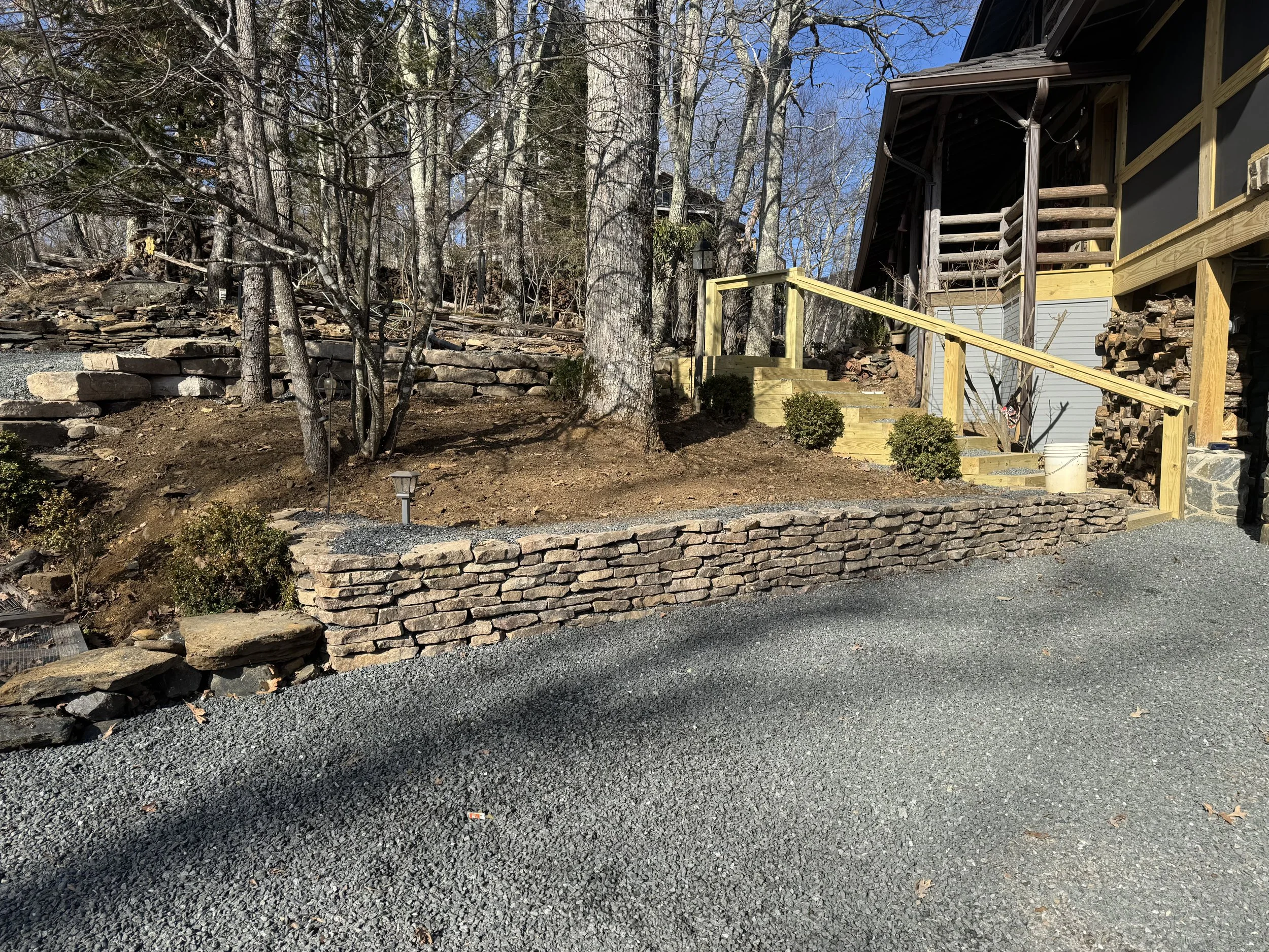 	
Antonio’s Construction providing exterior retaining wall construction in Ashe County and Watauga County, NC