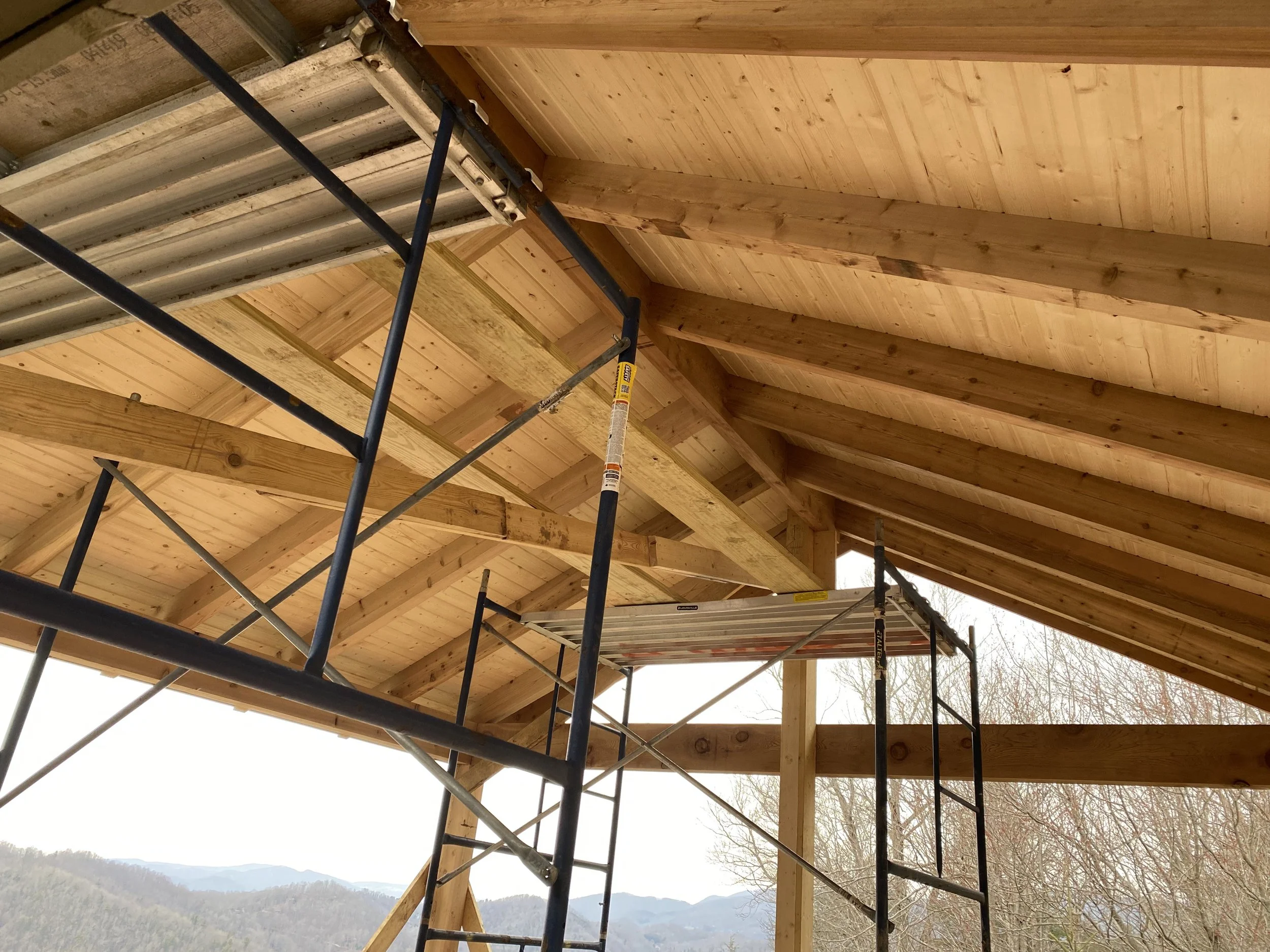 Antonio’s Construction providing exterior porch and deck construction in Ashe County and Watauga County, NC