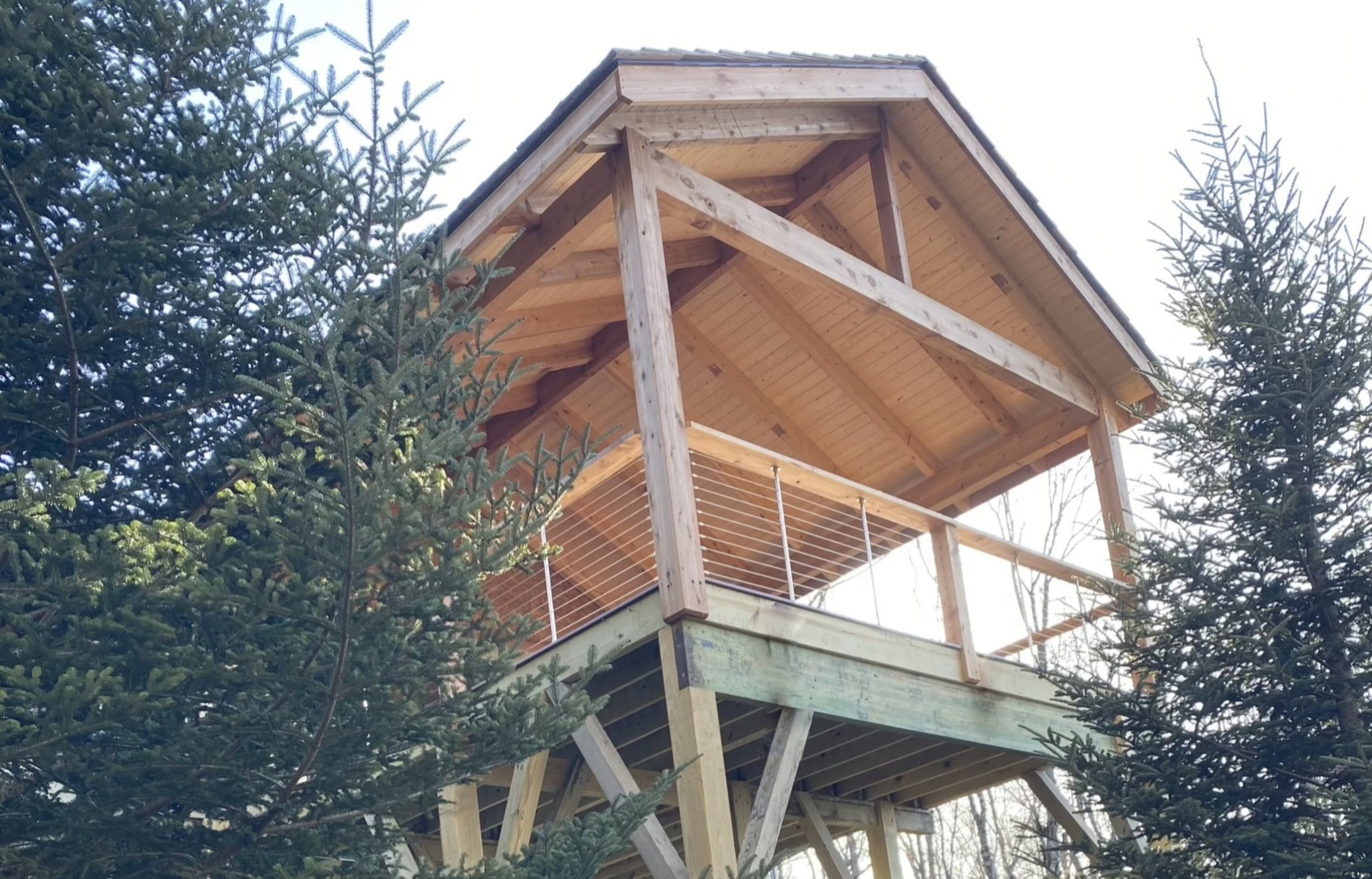 Custom porches, timber steps, rock steps, and exterior home improvements built by Antonio’s Construction in Ashe County and the surrounding High Country.