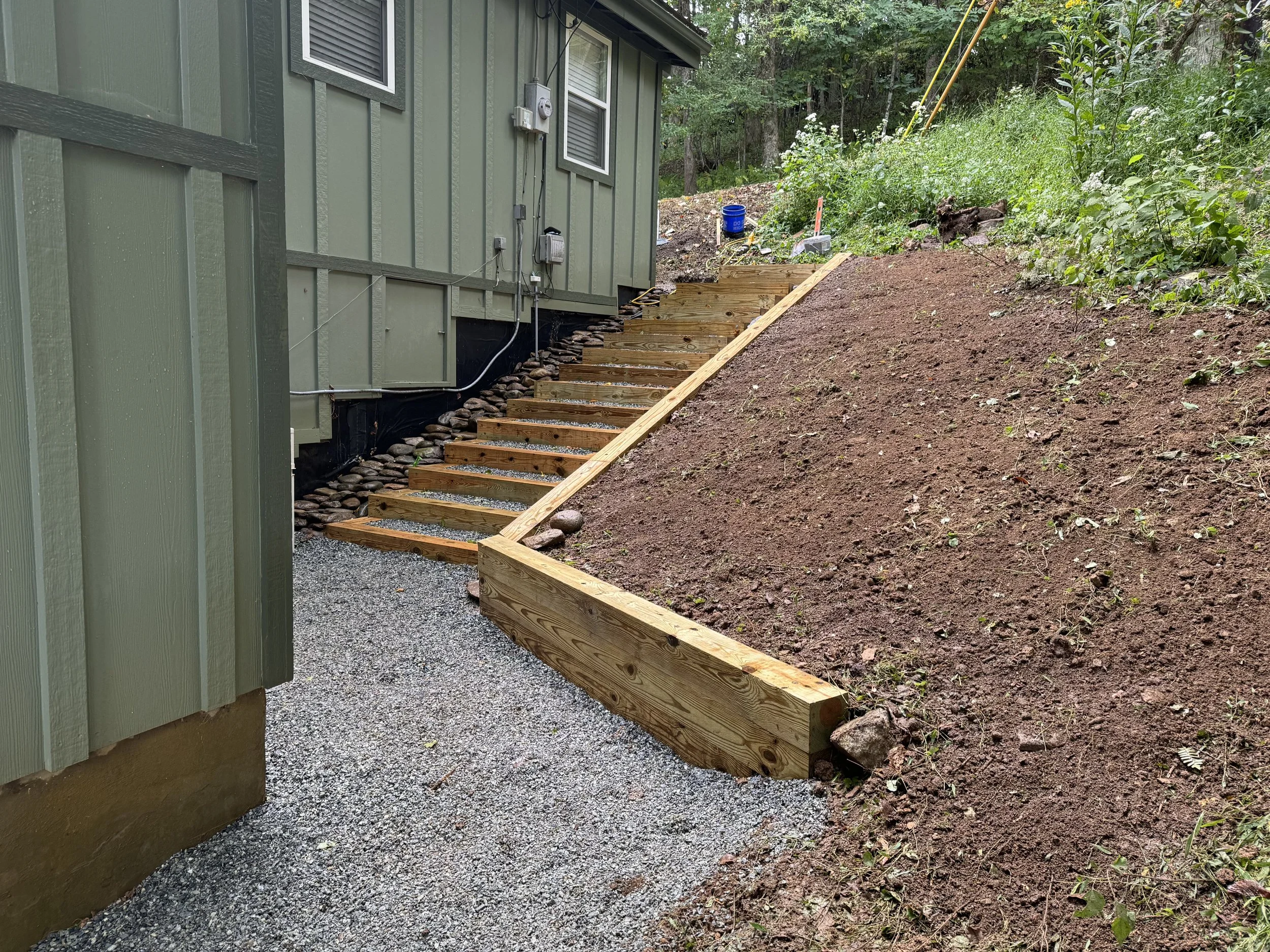 	
Antonio’s Construction providing exterior stairs construction in Ashe County and Watauga County, NC