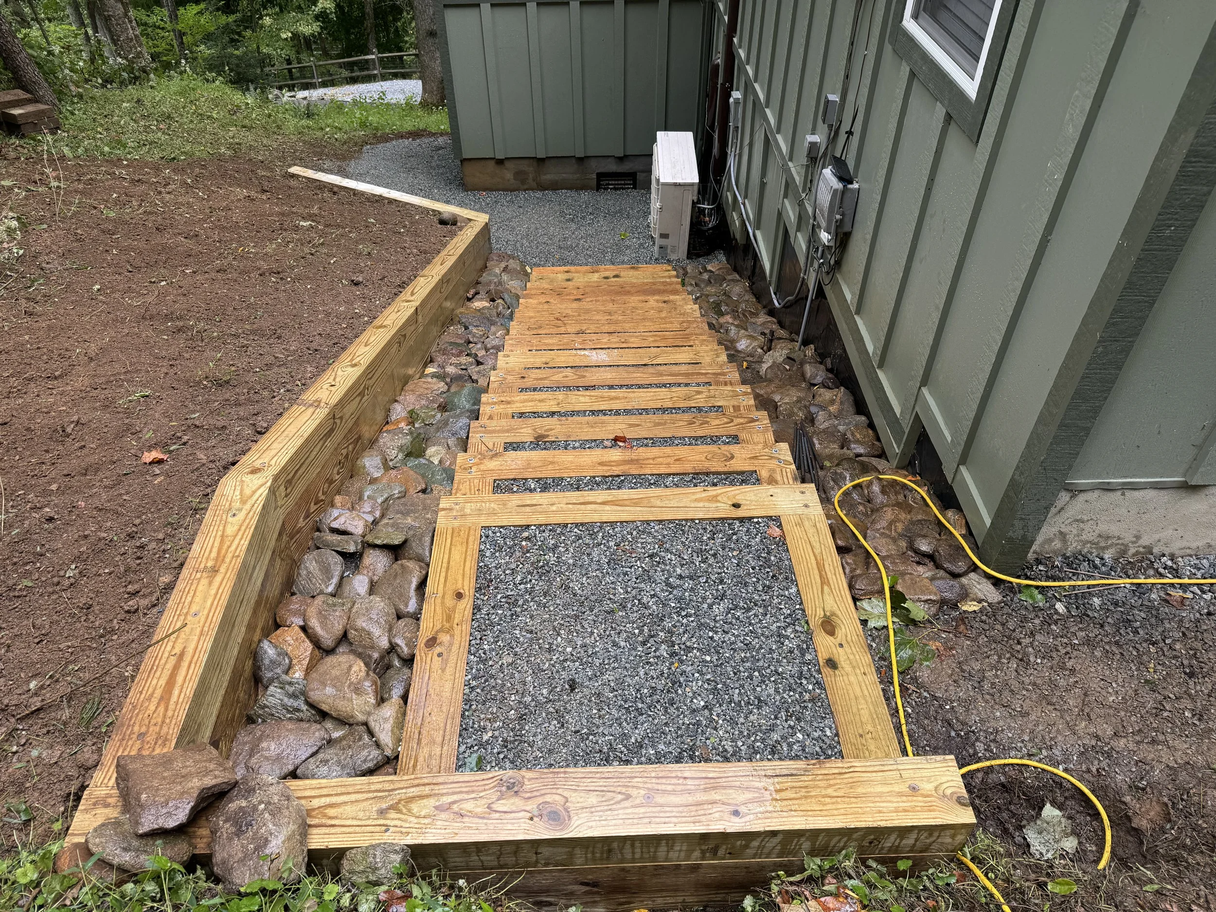 Antonio’s Construction providing exterior stairs construction in Ashe County and Watauga County, NC