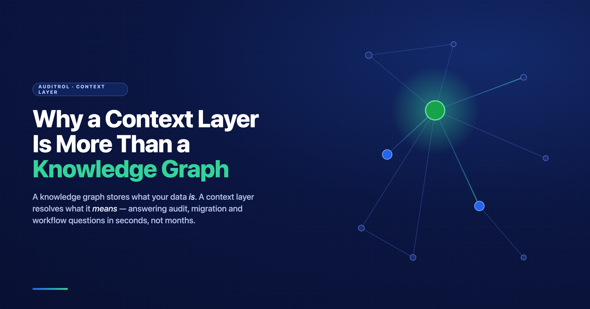 Why a Context Layer Is More Than a Knowledge Graph&nbsp;