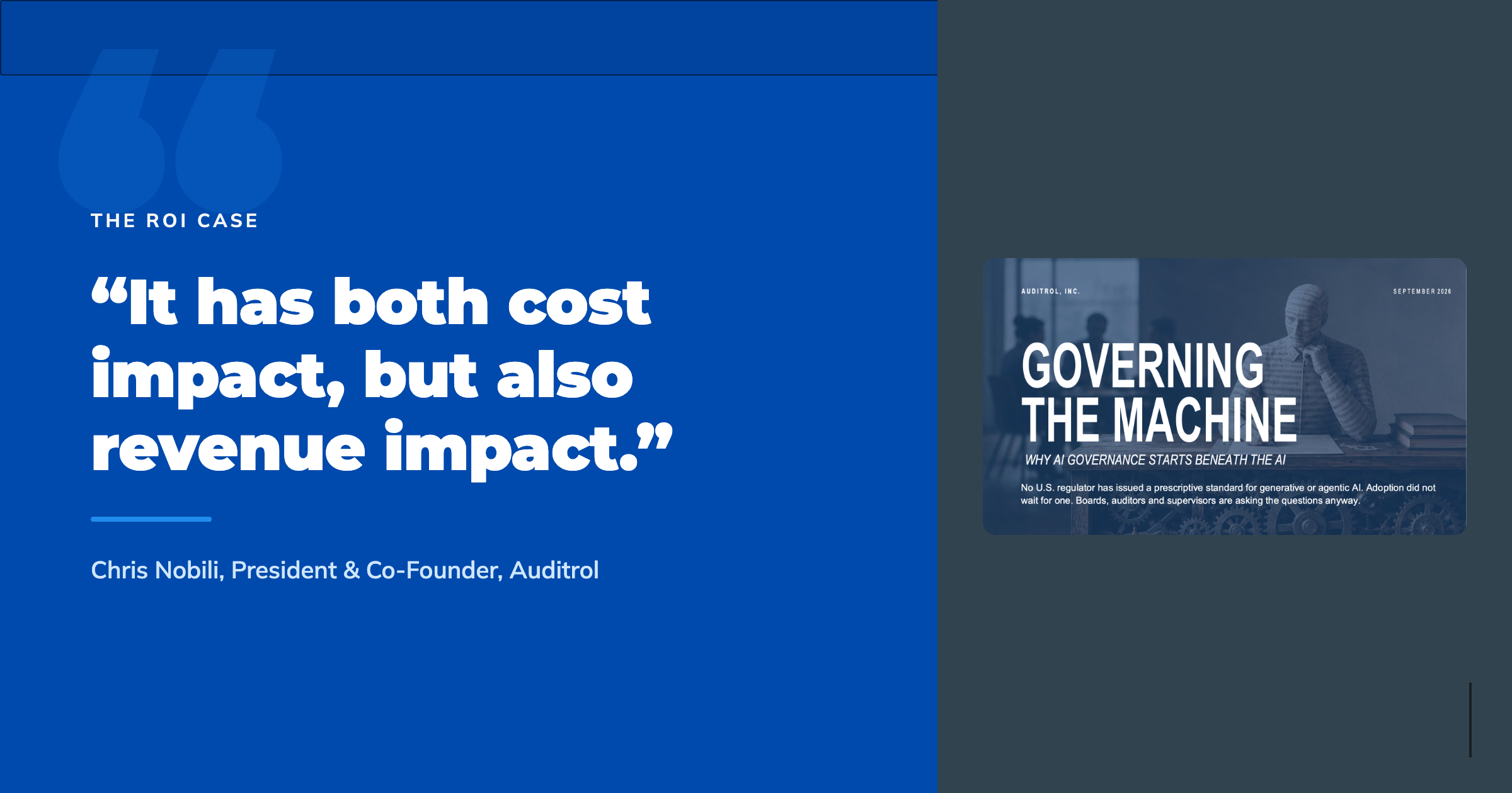 Does AI Governance Only Reduce Costs, or Does It Also Drive Revenue?