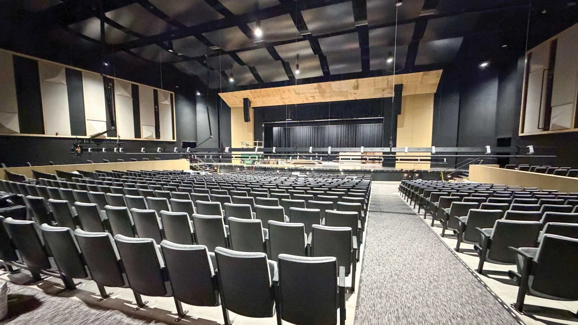 The new Lancaster High School Auditorium & Performing Arts Center is almost ready for its first RFA performance on September 26, 2026.