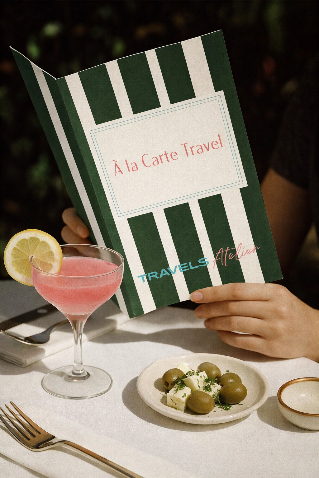 Travel Menu Card