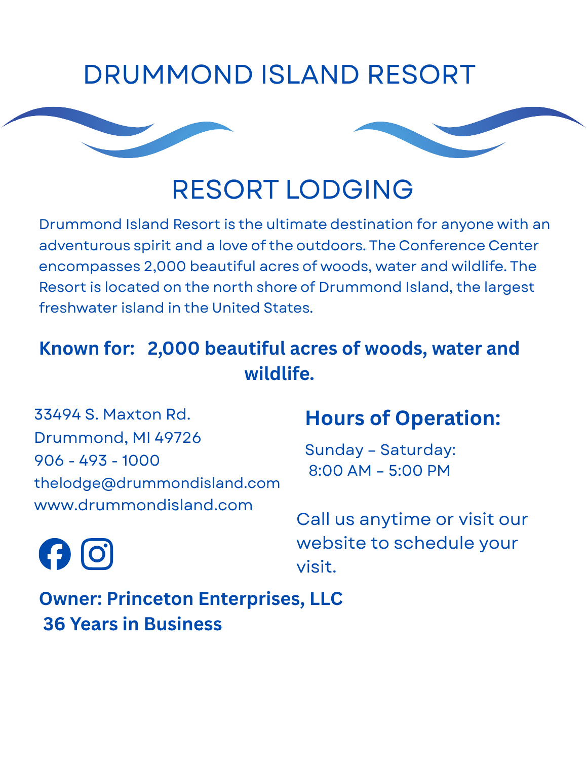 Drummond Island Resort
