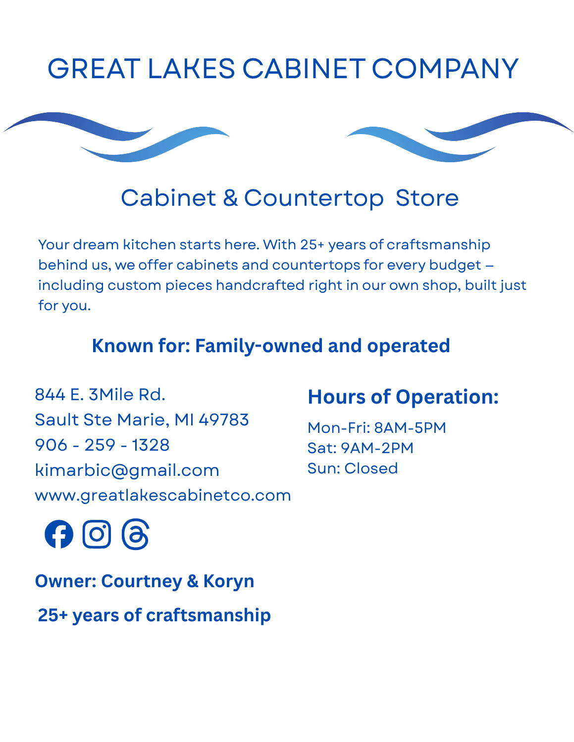 Great Lakes Cabinet Co.