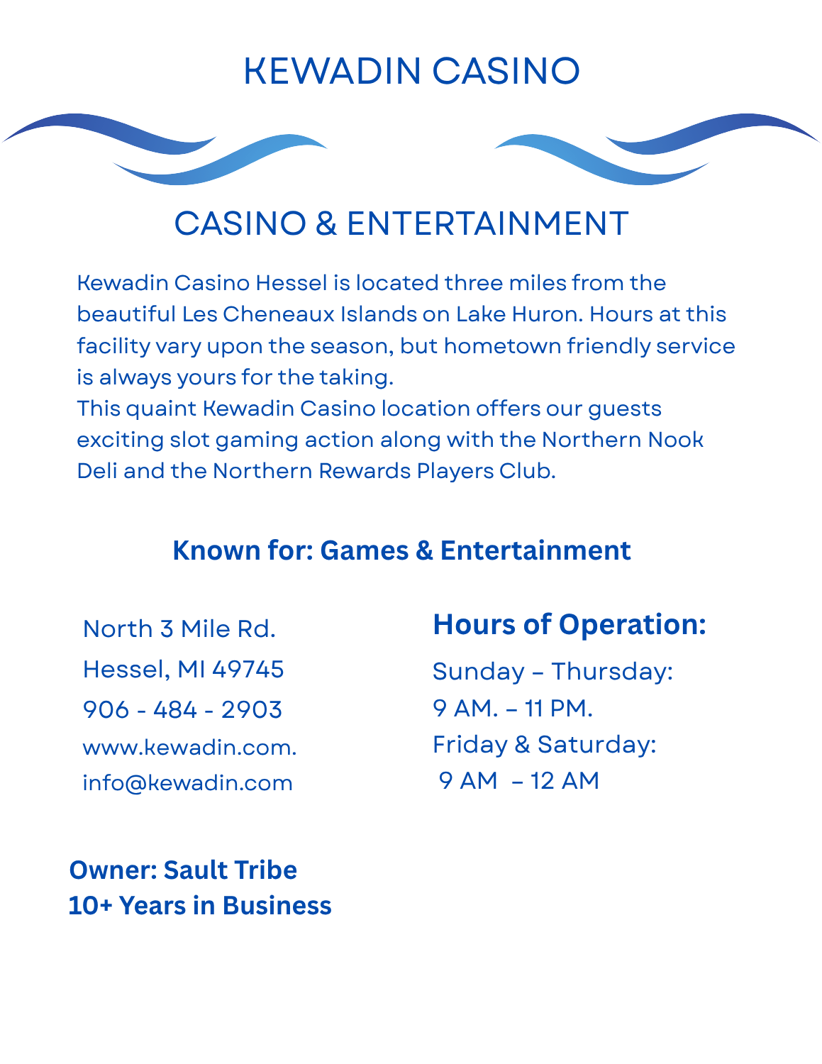 Kewadin Casino