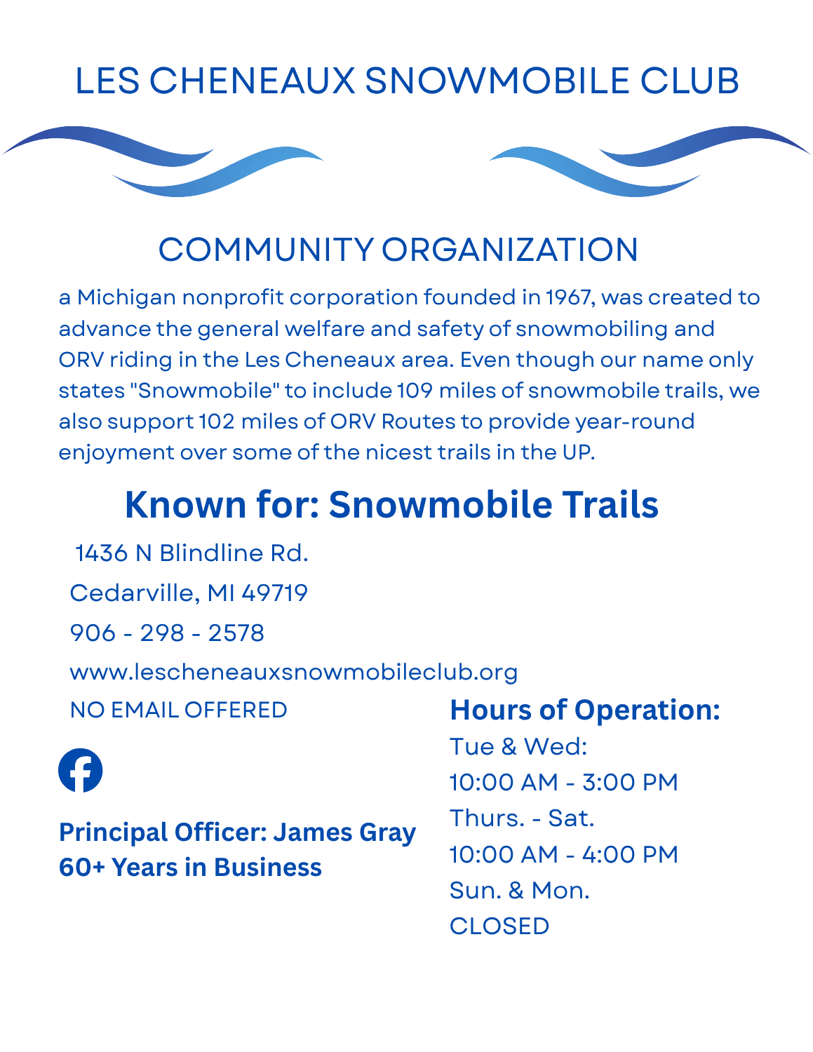 Les Cheneaux Snowmobile Club