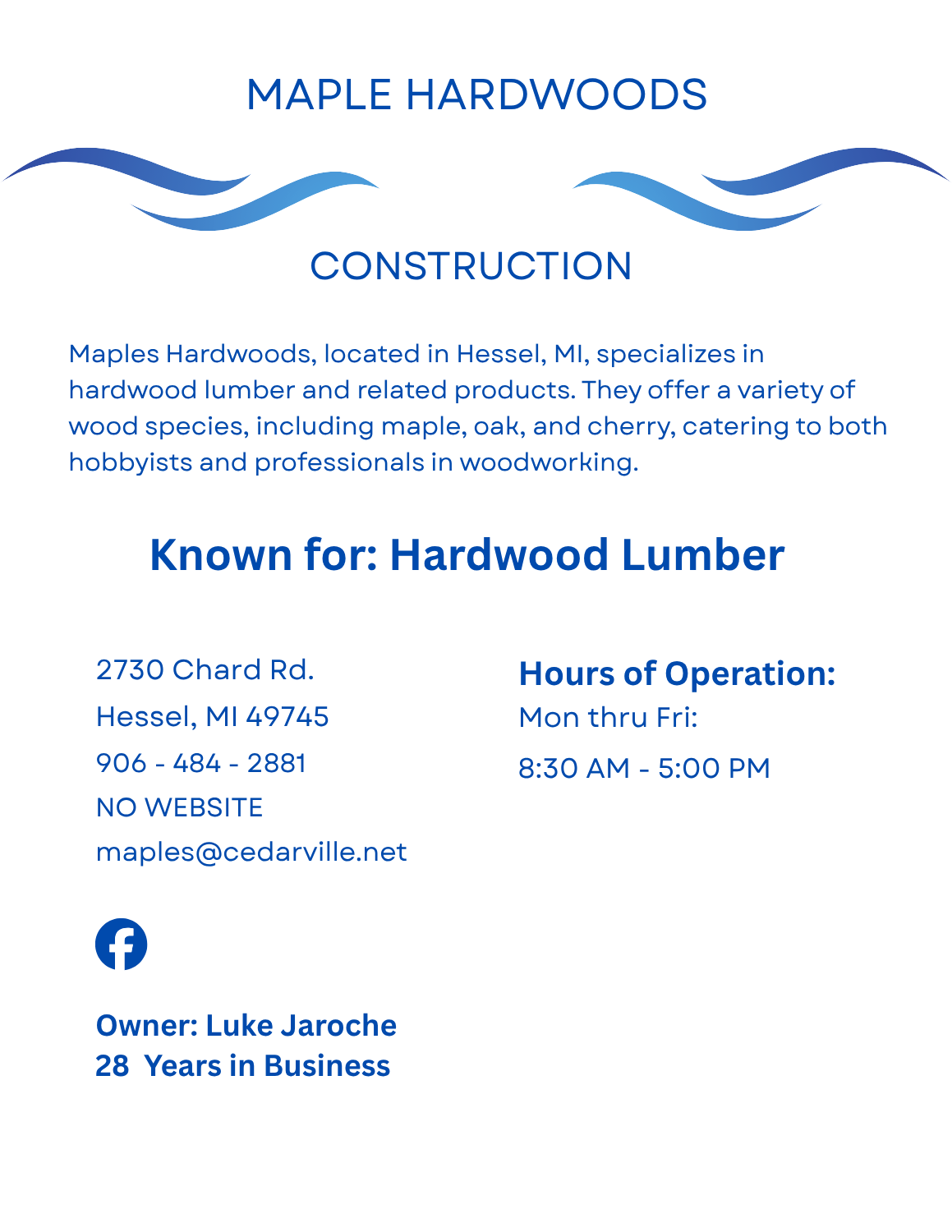 Maple Hardwoods
