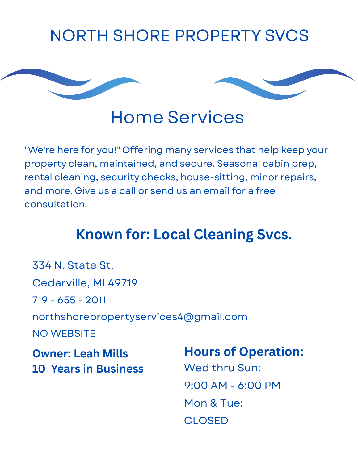 Northshore Property Svcs.
