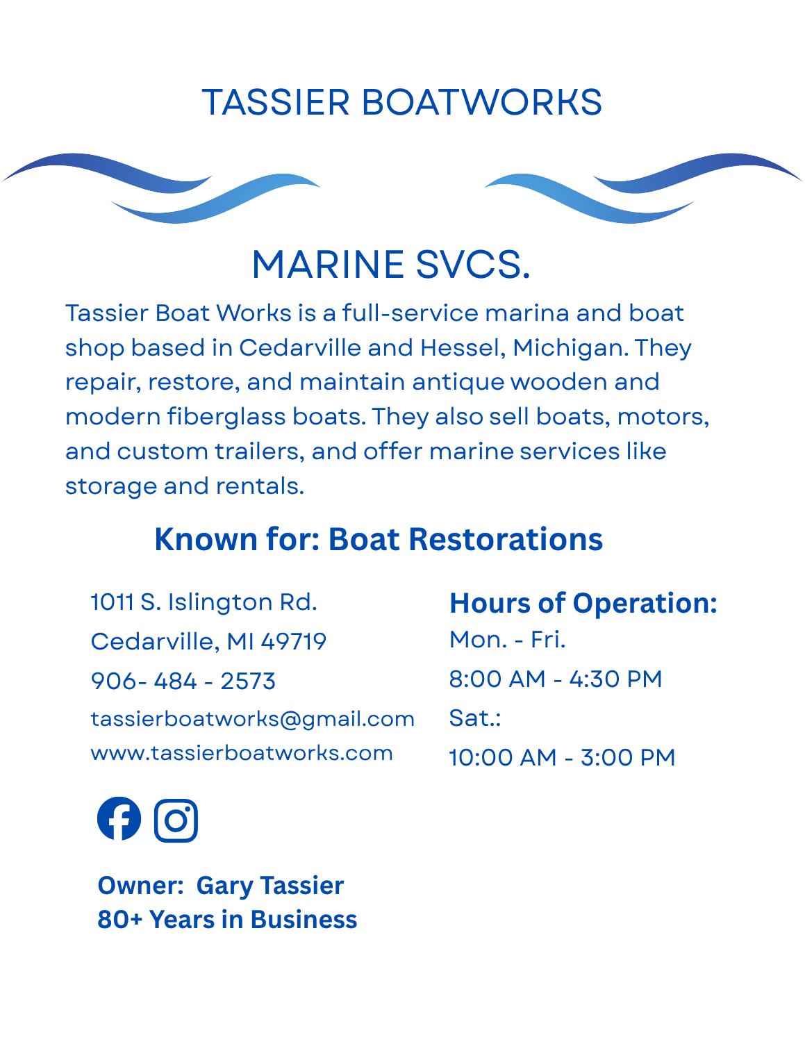 Tassier Boatworks