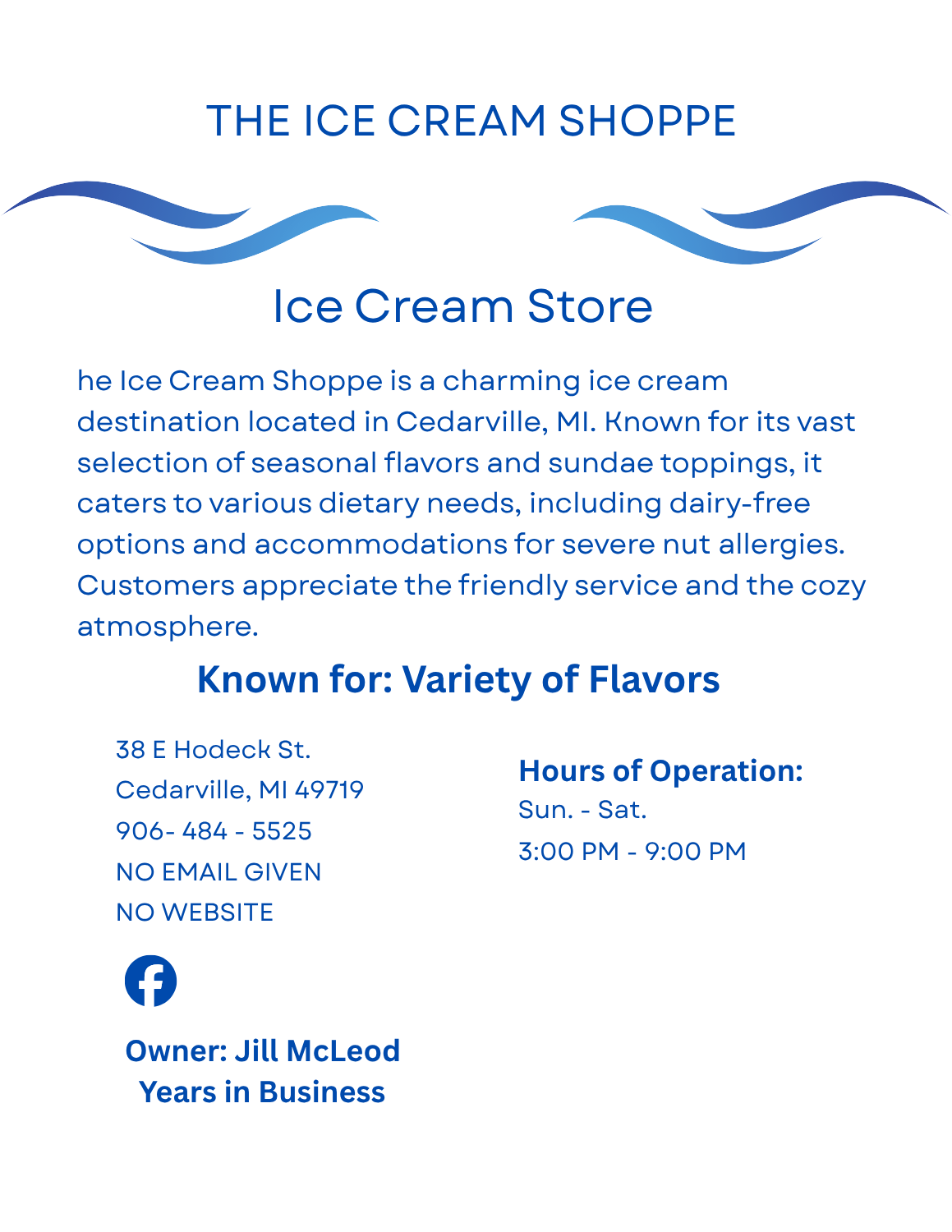The Ice Cream Shoppe