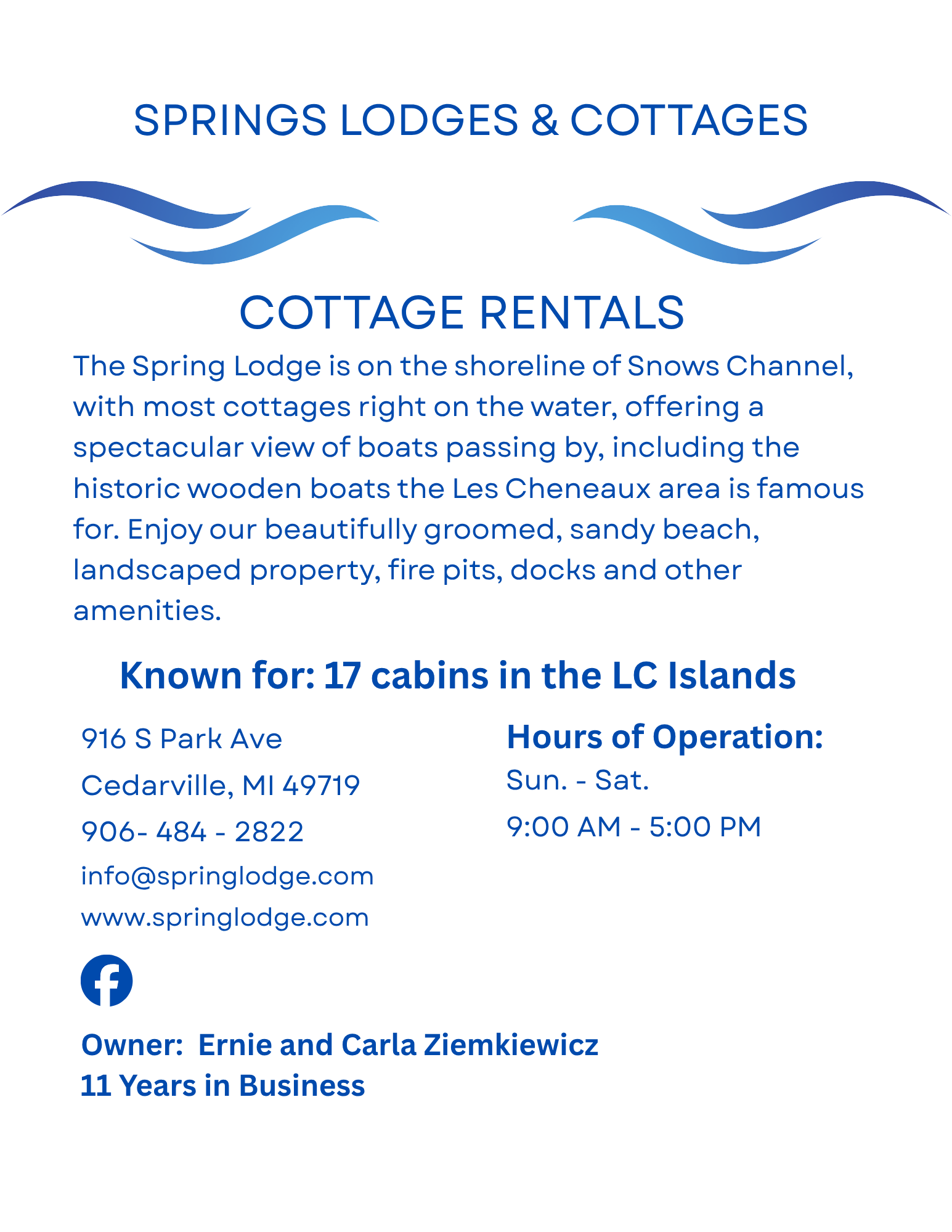 Springs Lodges &amp; Cottages