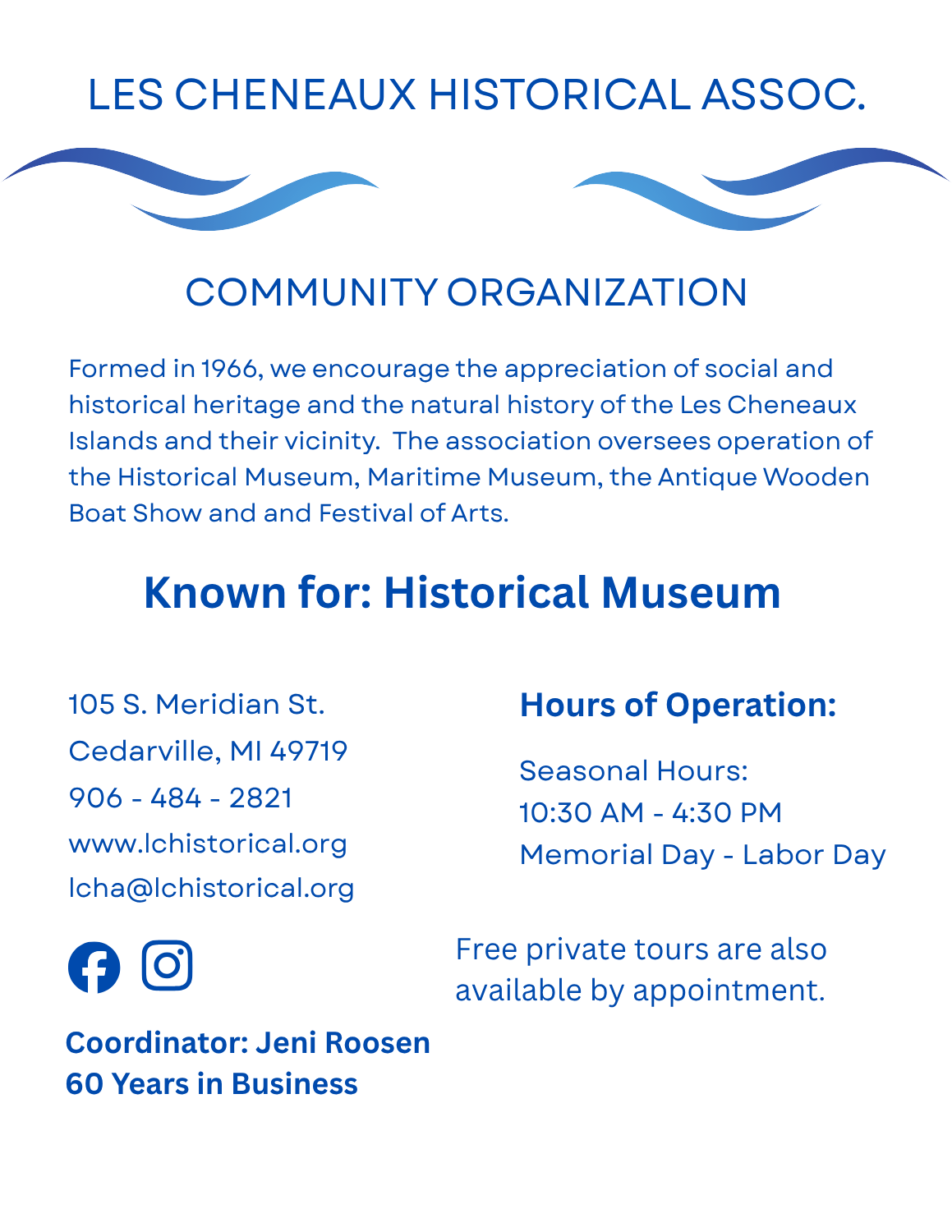 Les Cheneaux Historical Association
