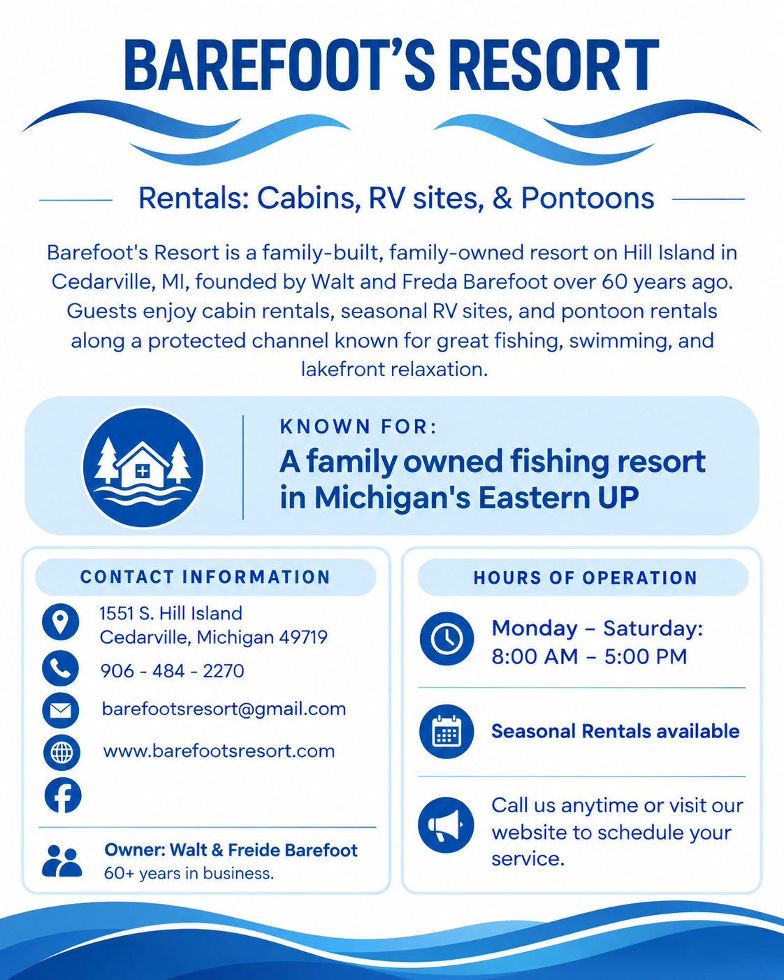 Barefoot’s Resort