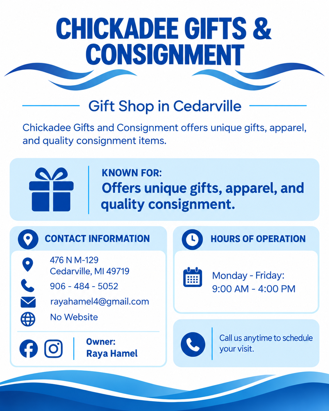 Chickadee Gifts &amp; Consignment