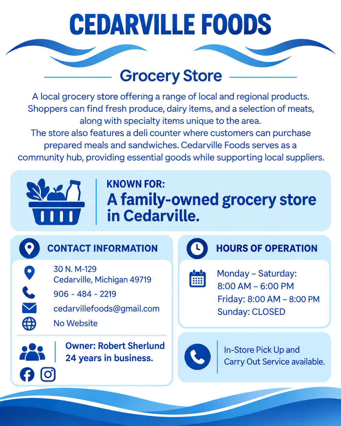 Cedarville Foods